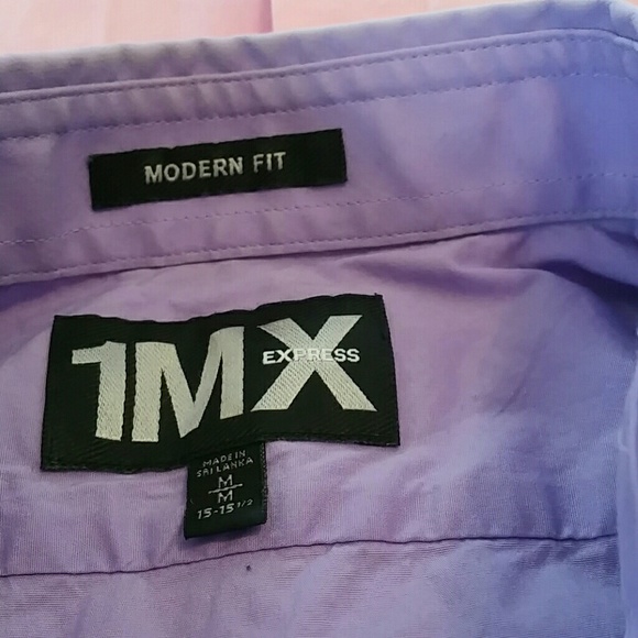 Two Express Men's M dress shirts - Modern Fit - Picture 2 of 4